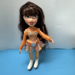 Vintage 2001 Bratz Ice Champions Maribel Fashion Doll Orange Outfit Skates MGA - Bild 1 von 11