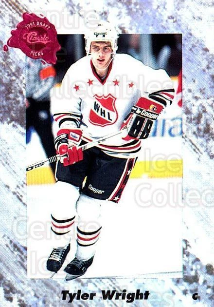 1991 Classic Four-Sport #10 Tyler Wright - Image 1 of 1