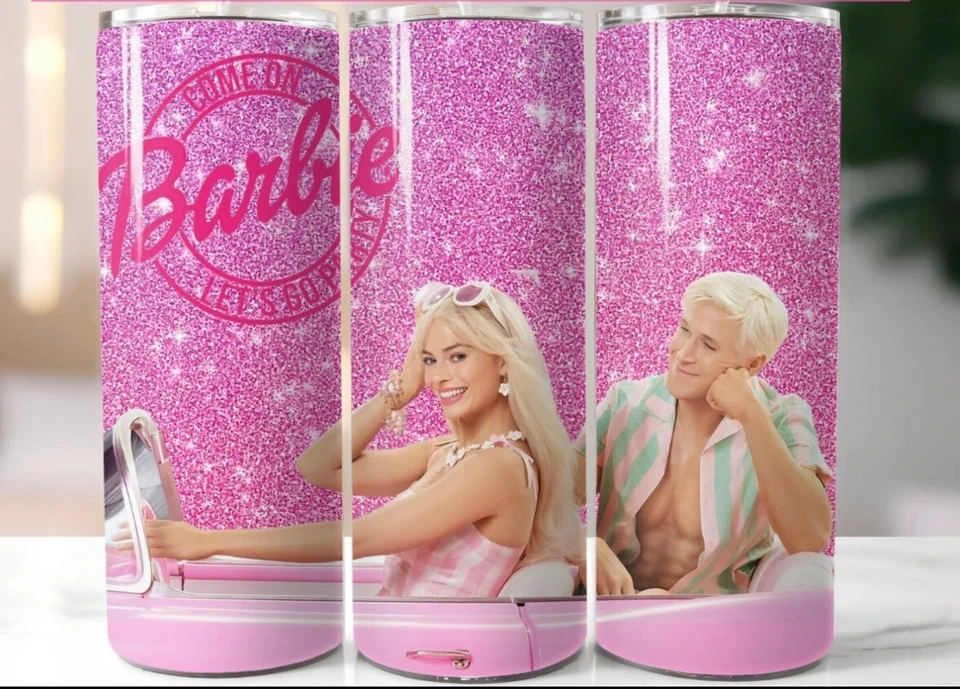 ¡NUEVO! Vaso 3D Barbie Película 20 OZ ACERO INOXIDABLE Foto 1 de 1