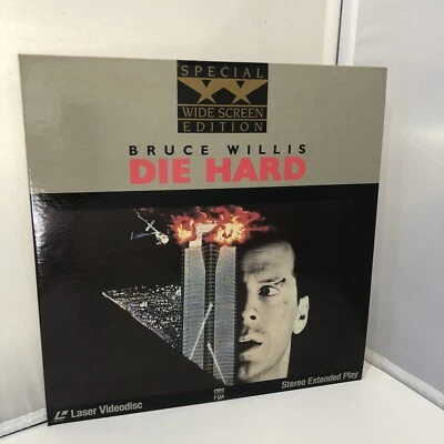 Die Hard Laserdisc Widescreen Gate Fold Bruce Willis Very Good 1989 Foto 1 de 4