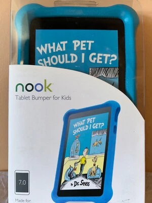 Brand New Barnes & Noble Microfoam Nook Tablet Bumper For Kids . 7” tablets. New - Image 1 of 4