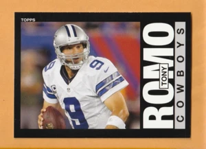 Tony Romo Dallas Cowboys 2013 Topps Archives #83 Eastern Illinois Panthers - Imagen 1 de 2