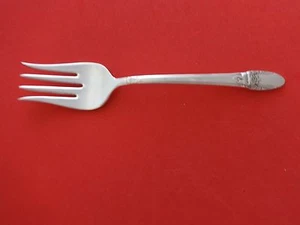 First Love by 1847 Rogers Plate Silverplate Individual Pastry Fork Plain 6 1/8" - Picture 1 of 2