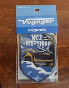 Parche de Turismo Estatal Voyager New Hampshire De Colección Nuevo de Lote Antiguo Hecho en EE. UU. - Imagen 1 de 2