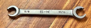 SK F2022 Flare Nut Line Wrench 6 Point 5/8 - 11/16 USA - Picture 1 of 3