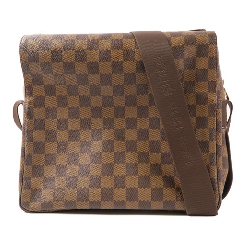 LOUIS VUITTON（LV） Borsa a tracolla Louis Vuitton LV GHW Naviglio N45255 Damier marrone