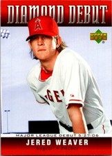 2006 Upper Deck Diamond Debut Card #DD-63 Jered Weaver Angels 