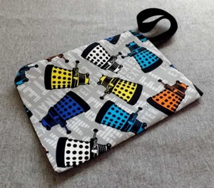 Dalek Doctor Who Wristlet Clutch Bag Purse Handmade to Order - Picture 1 of 4
