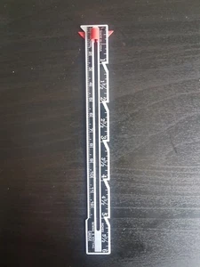 Metall Nähen Stricken Messgerät unverzichtbares Werkzeug perfekt für Säume, Nähte NUR 2,49 £ - Bild 1 von 3