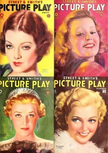 140 Old Issues of Picture Play America Films Cinema Magazine V.2 (1925-1938) DVD - Picture 1 of 12