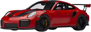 AUTOart 1/18 Porsche 911 (991.2) GT2 RS Weissach Package Red 78173 From Japan - Picture 1 of 12