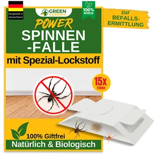 Spinnenfalle – 15x Fallen - Spinnen Klebefalle, Wirksam Spinnen bekämpfen - Bild 1 von 7