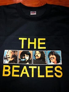 AWESOME!! "THE BEATLES" Let it Be era T-Shirt Size X-LARGE Pre-owned  - Picture 1 of 4