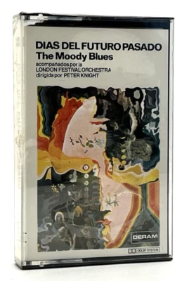 MOODY BLUES - DAYS OF FUTURE PASSED CASSETTE SPAIN IMPORT NEW SEALED - Image 1 of 4
