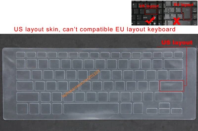 US Keyboard Skin Cover for Samsung 905S3G NP905S3G 910S3G 915S3G NP915S3G 740U3E - Image 1 of 3