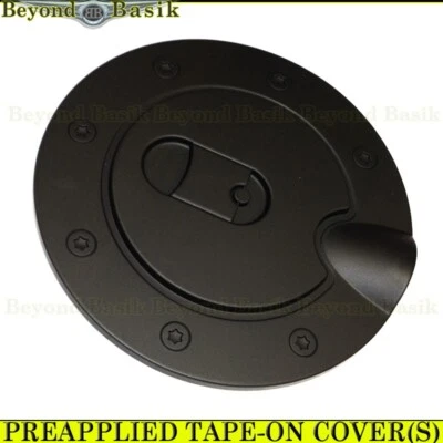 For 2020-2024 Dodge Ram 2500/3500 MATTE BLACK Gas Door COVER - Image 1 of 2