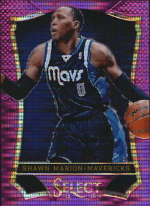 2013-14 Select Prizms Purple Mavericks Basketball Card #20 Shawn Marion /99