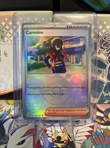 Carmine (Poke Ball Pattern) 103/131 Prismatic Evolutions Holo - Picture 1 of 2