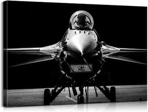 Airplane Wall Art F-16 Fighting Falcon Jets Poster Airplane Wall Decor Airplane - Picture 1 of 5