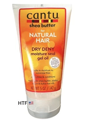 CANTU SHEA BUTTER For Natural Hair DRY DENY moisture Seal Gel Oil, 5 oz - Image 1 of 4