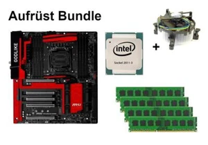 Bundle MSI X99A GODLIKE GAMING + Intel Xeon E5 + 8GB - 64GB RAM - Bild 1 von 4