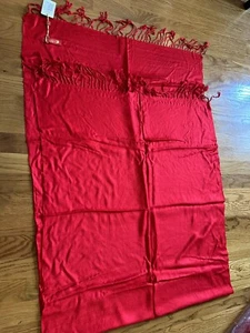 red scarf women 27*70 - Picture 1 of 3