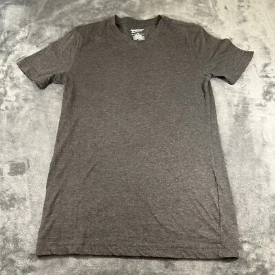 Arizona Jeans Shirt Mens Extra Small Gray Short Sleeve Casual Classic Tee Work - Image 1 of 4