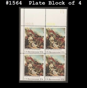 USA4 #1564 MNH PB4 Bunker Hill Battle - Imagen 1 de 1
