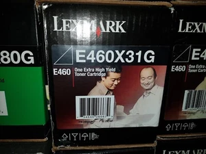 Original Lexmark E460X31G Tonerkassette Schwarz E460 Neu in OVP - Bild 1 von 1