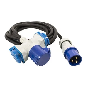 CET CEE-3-Wege-Verlängerungskabel 5m - Bild 1 von 4