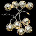  Discokugel Glas LED-Farblichter Mini-Disco-Kugel Disco-Ornamente