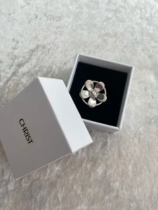 Jette Joop Ring Silber Blume Hippie - Bild 1 von 7