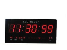 OROLOGIO DIGITALE DA PER PARETE MURO A LED ULTRAPIATTO SLIM DATARIO...