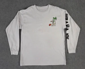 Camisa Pirana Joe Ámbar Cala República Dominicana Adulto Grande Blanca Manga Larga - Imagen 1 de 5