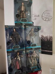 Disney Star Wars Elite Serie - 5 Stück Chirrut, Jyn, Andor, Baze, Bodhi (Neu im Karton) - Bild 1 von 13