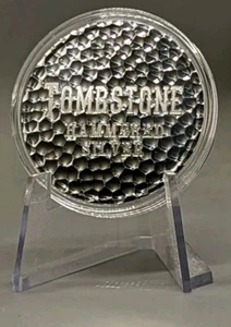 Scottsdale 1oz Silver Hammered Round! 3-D Look!! .999 Fine Silver! Beauty!🥈🔨 - Picture 1 of 13