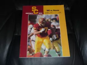 1994 OREGON AT USC COLLEGE FOOTBALL PROGRAM NEAR MINT - Picture 1 of 1