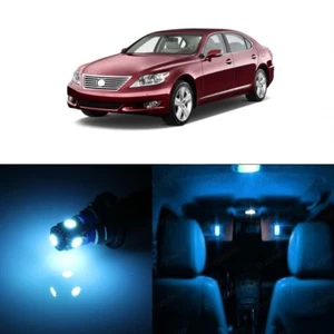 17 x Ice Blue LED Interior Lights Package For 2007 - 2013 Lexus LS460 + PRY TOOL - Bild 1 von 6