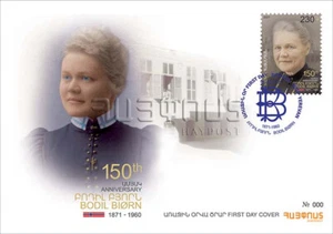 Armenia 2021 FDC Mi 1197 Missioners Bodil Biorn Genocide Norway Norwegian - Picture 1 of 1