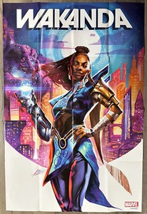 Póster promocional WAKANDA #1 - 24x36 - PLEGADO - exclusivo al por menor - cómics de Marvel - Imagen 1 de 1
