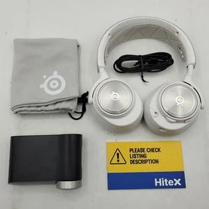 SteelSeries Arctis Nova Pro Wireless Multi-System Gaming Headset, White - Picture 1 of 4