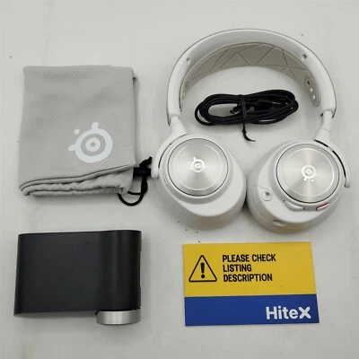 SteelSeries Arctis Nova Pro Wireless Multi-System Gaming Headset, White - Image 1 of 4