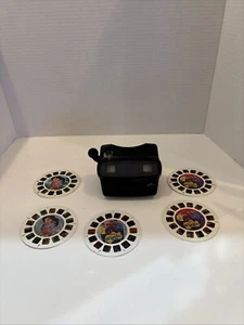3D View-Master +5 Reels Of The Wiggles And Dora The Explorer Black - Picture 1 of 4