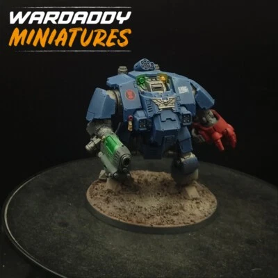 Pro Painted Warhammer 40k Crimson Fists Redemptor Dreadnought Games Workshop  - Image 1 of 4