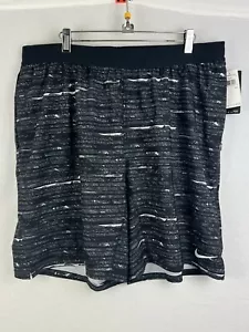 Nike Men’s Black Swim Shorts NESSB648 Black-XXL -NWT - Picture 1 of 11