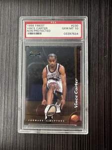 Tarjeta de novato VINCE CARTER 1998-99 MEJOR #230 GEMA PSA 10 RAPTORS TOPPS RC - Imagen 1 de 2