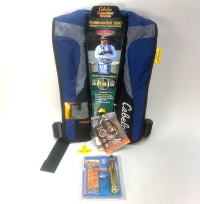 Torneio inflável Life Preserver Cabela's Guardian Series 3500 tamanho adulto - Imagem 1 de 4