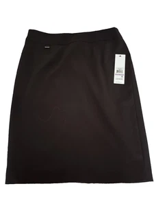 Neu mit Etikett Calvin Klein schwarz Karrierekleidung Business Bleistiftrock Büro klassisch Größe 6 - Bild 1 von 5