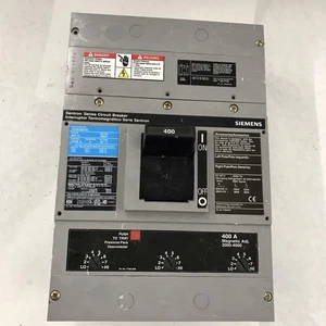 SIEMENS JXD63B400 JXD 3 POLE 400AMP 480v CIRCUIT BREAKER - Picture 1 of 4