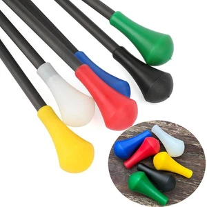 Archery  Arrowheads Nylon Safety Practice Broadheads 8mm Shaft Wooden Shoot Game - Picture 1 of 18